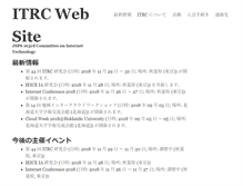 Tablet Screenshot of itrc.net