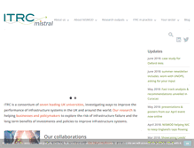Tablet Screenshot of itrc.org.uk